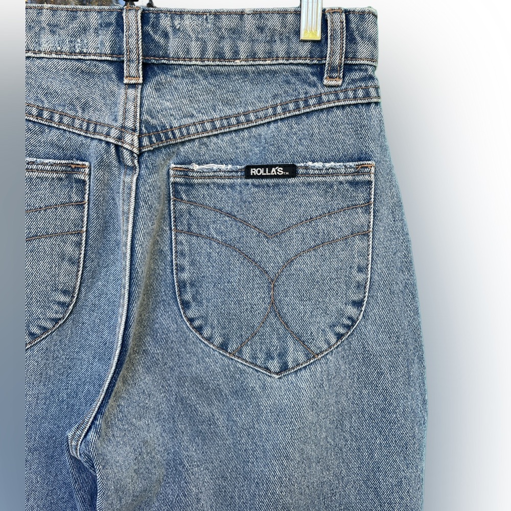 Rollas high rise jeans